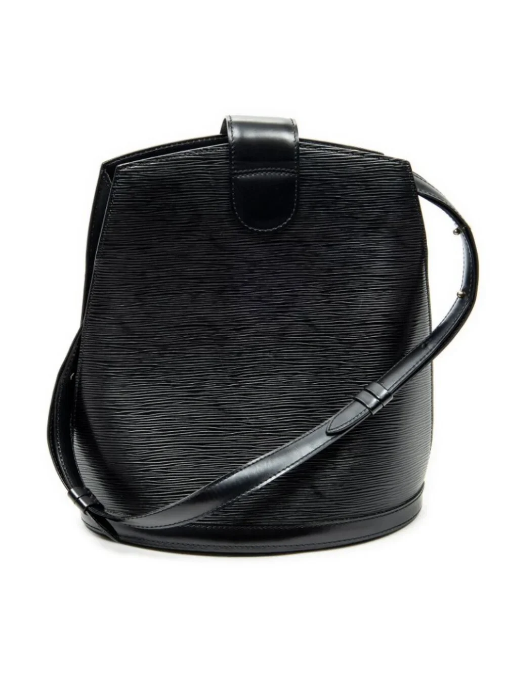 Louis Vuitton Cluny Black Epi Shoulder